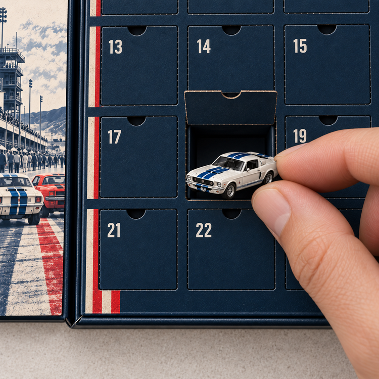 American Cars Advent Calendar — reveal