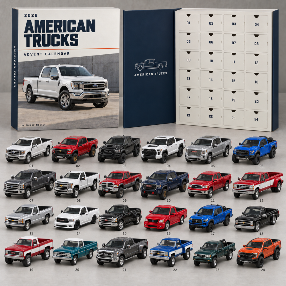 American Trucks Advent Calendar — selected cover design