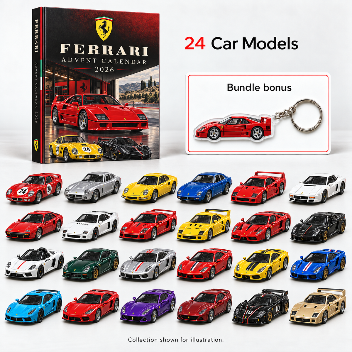Ferrari Advent Calendar — 09 collection bundle